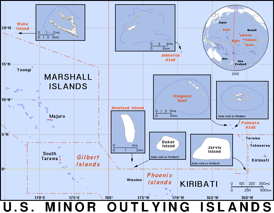 Zip Code For United States Minor Outlying Islands