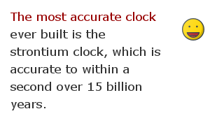 Time measurement facts 34