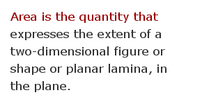 Area measurement facts 6