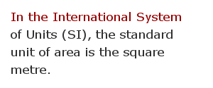 Area measurement facts 9