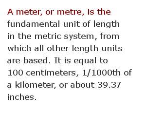 Lenght measurement units facts 20