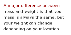 Weight measurement facts 6